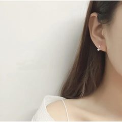 Ball 925 Sterling Silver Stud Earrings