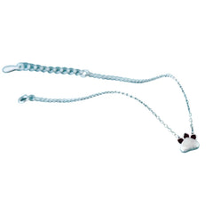 Bar Cat Footprint 925 Sterling Silver Bracelet