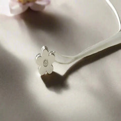 Flower 925 Sterling Silver Necklace & Pendant