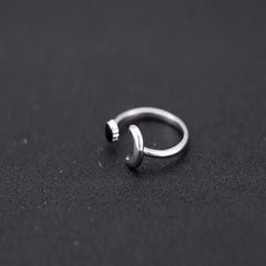 Moon Drop 925 Sterling Silver Ring