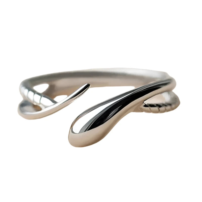 Dolphin Hypoallergenic 925 Sterling Silver Ring 925 Sterling Silver resizable