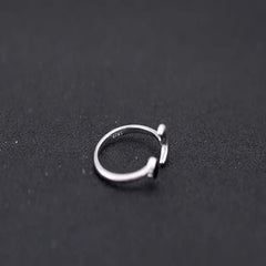 Moon Drop 925 Sterling Silver Ring