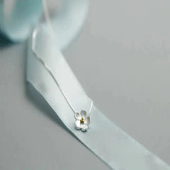 Cherry blossom 925 Sterling Silver Necklace & Pendant
