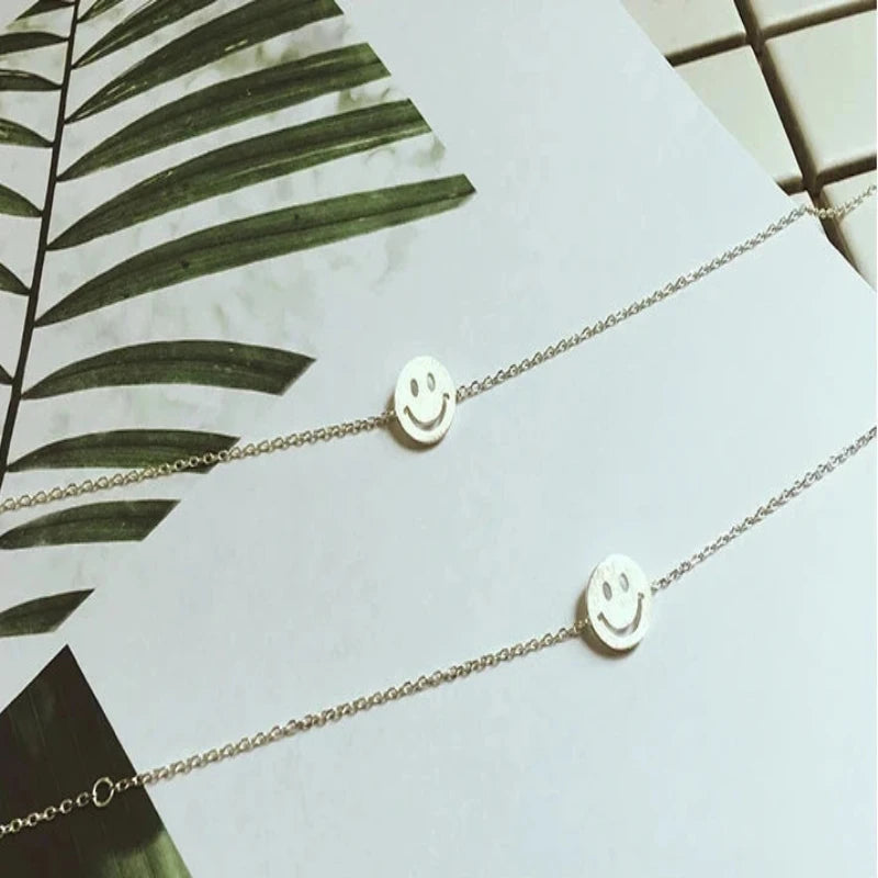 Smiling Face 925 Sterling Silver Bracelet