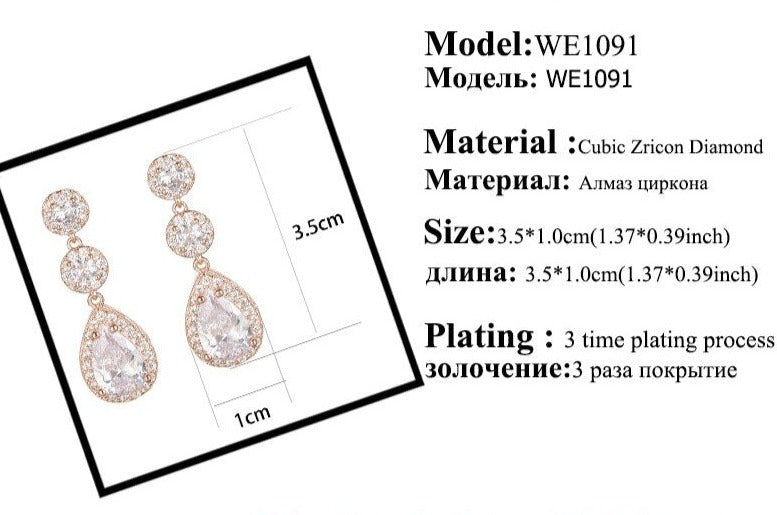 Earnings Dimensions, Earrings Material, Earrings Size, Earrings Platting Process